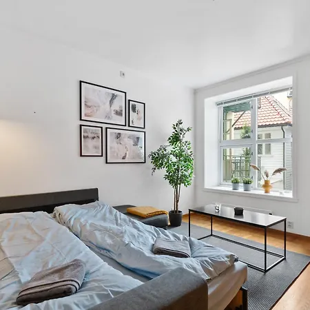 Bak Bryggen, Moderne 2 Soverom Med Balkong * برغن