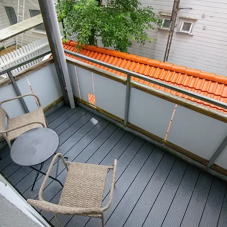 Bak Bryggen, Moderne 2 Soverom Med Balkong شقة برغن